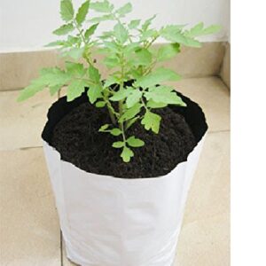 YUVAGREEN UV Treated Grow Bag (White, 24 x 24 x 40 cm) - 8 Pieces  (₹45 / count)