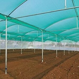 YUVAGREEN Greenhouse Shade Net 75% Shade, 100% UV Treated Green Net (3m x 5m - 10 Feet X 16 feet)