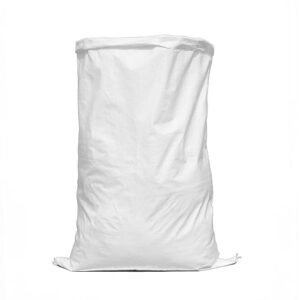 YUVAGREEN Polypropylene Empty Hdpe White Bag, Bori, Bora For Multipurpose Packing upto 50kg (Set of 5 Pieces)
