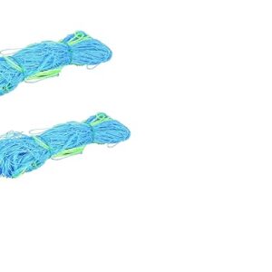 YUVAGREEN Evergreen Plant Climbing Creeper Plant Support net for Agriculture and Gardening (5m x 1.5 m, Blue) Set of 2