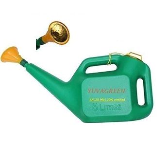 YUVAGREEN Sky Bird 5-Liter Premium Plastic Watering Can for Plants (with Strong Copper sparyer)
