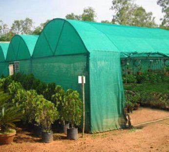 Yuvagreen Evergreen Shade Net 75% Shade Greenhouse Uv Stabilized Net (Green, 10 X 10Ft)