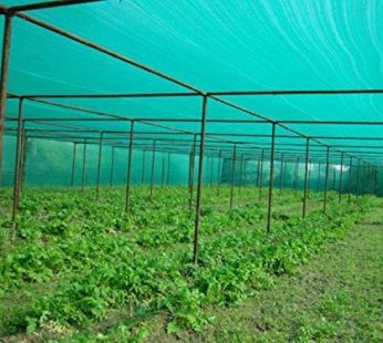 YUVAGREEN Gardening Shadenet 75% Shade 3X5 Meters Role Full Green Thick and UV Treated Long Life YU_06
