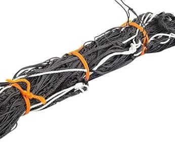 YUVAGREEN Agro Garden Netting Green House Creeper Plant Support Net, 10 Feet X 5 Feet (3 Mtrs X 1.5 Mtrs, Black) Set of 1