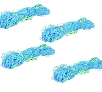 YUVAGREEN Agro Garden Netting Green House Creeper Plant Support Net, 6 Feet X 3 Feet (72″ X 36 “, Blue) Pack of 4