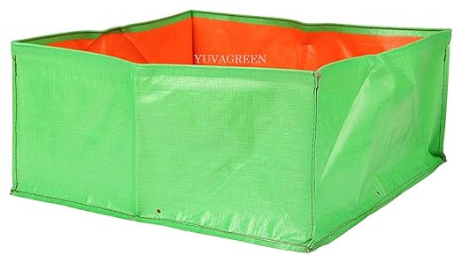 YUVAGREEN Terrace Gardening Leafy Vegetable Green Grow Bag (12" x 12" x 9") - (Pack of 2) - Image 4