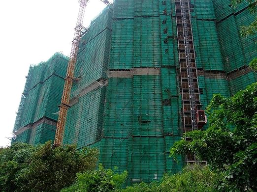 YUVAGREEN Gardening Shadenet 50% Shade 3X10 Meters Role Full Green Thick and UV Treated Long Life - Image 4