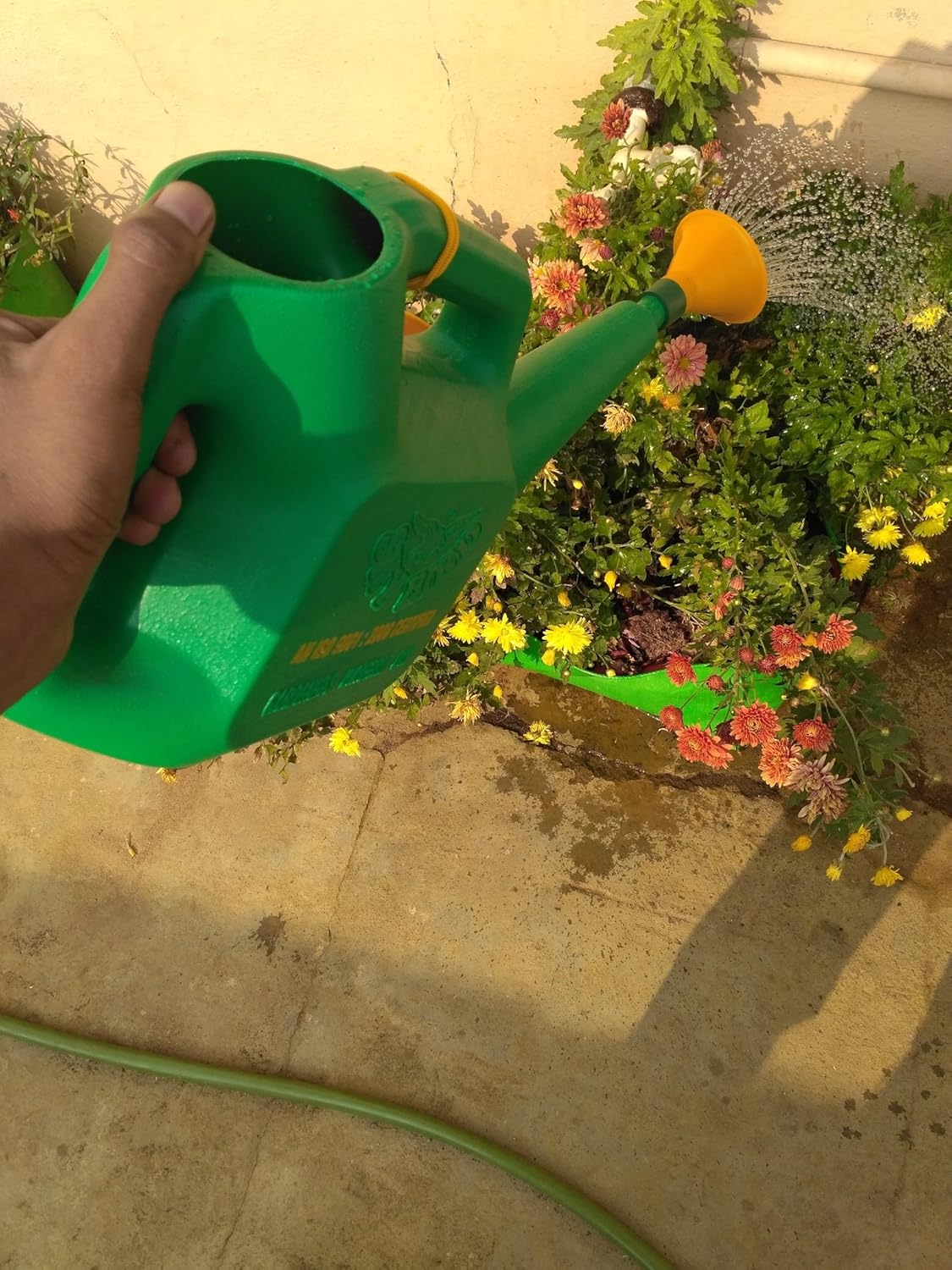 YUVAGREEN Premium Plastic Watering Can for Plants (with Strong Copper sparyer) (10 Litre) - Image 5